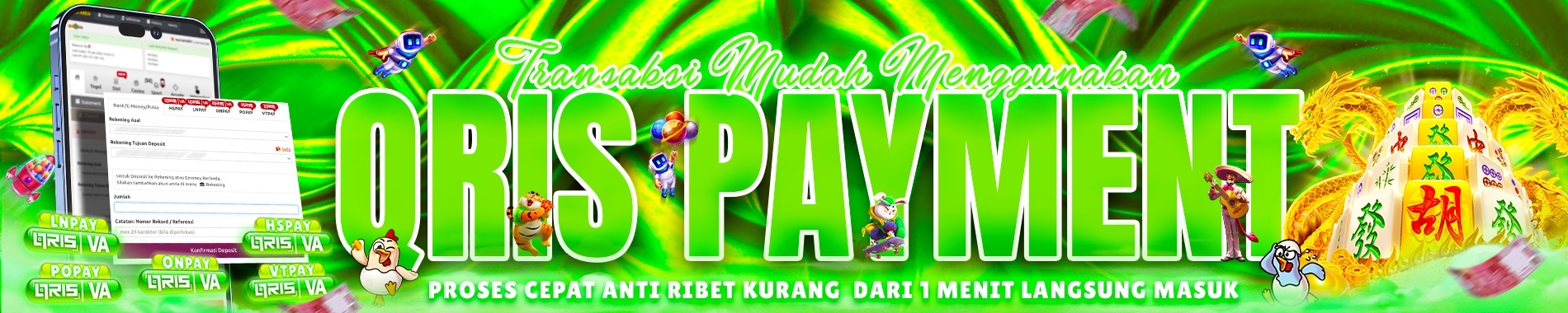 BANNER QRIS MERIAH4D